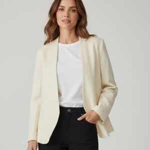 Bananna Republic Linen Blend Jacket sz 14